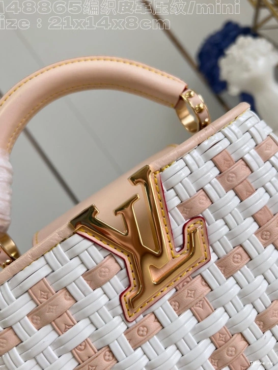 Affordable CAPUCINES VUITTON MINI-21*14*8CM LOUIS 0710